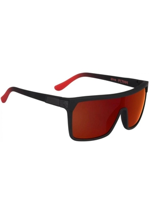 Spy FLYNN Red Flash Shield Mens Sunglasses 670323803673