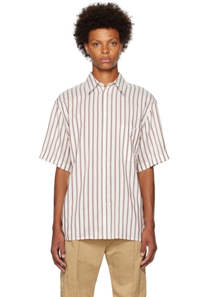 Bottega Veneta White Striped Shirt