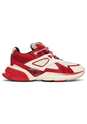 AMIRI Red & Off-White MA Runner Sneakers