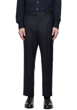 Thom Browne Navy Super 120s Trousers