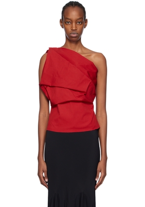 Rick Owens Red Claudia Camisole