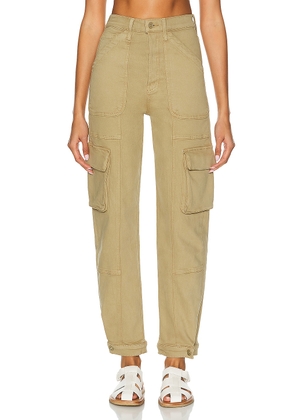 MOTHER The Curbside Cargo Flood in Prairie Sand - Beige. Size 23 (also in 25, 26, 27, 28, 29, 30, 31).