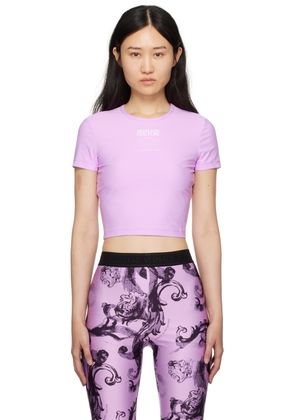 Versace Jeans Couture Purple Print T-Shirt