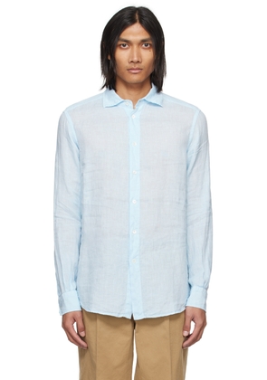 Barena Blue Surian Telino Shirt