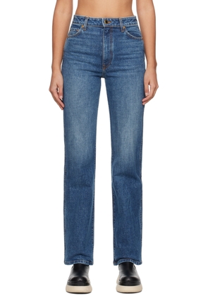 KHAITE Indigo 'The Danielle' Jeans