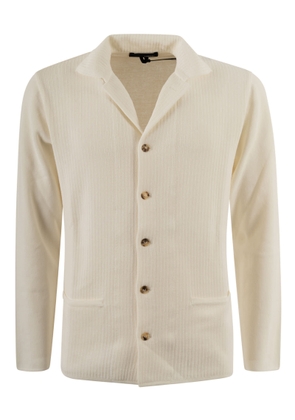 Lardini Stripe Pattern Buttoned Shirt