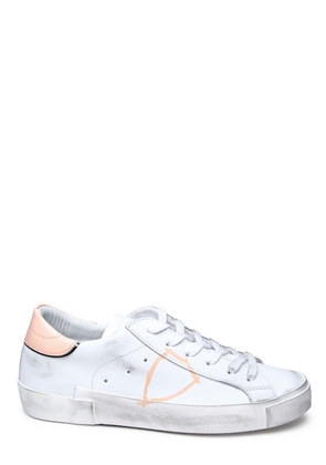 Philippe Model Logo Patch Low-Top Sneakers