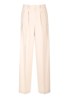 Theory Double-Pleat Wide-Leg Trousers