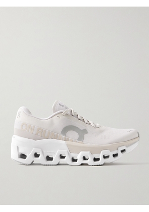 ON - Cloudmonster Rubber-trimmed Mesh Sneakers - White - US5,US6,US7,US8,US9,US10,US11