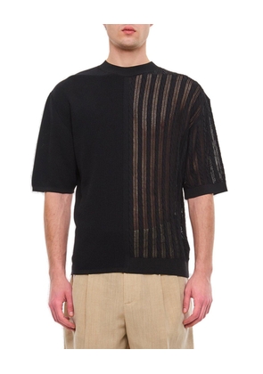 Jacquemus Contrast Knitted Top