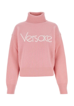 Versace Pink Wool Sweater