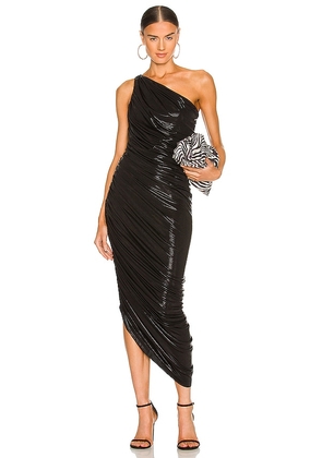 Norma Kamali Diana Gown in Black. Size XS, XXS.