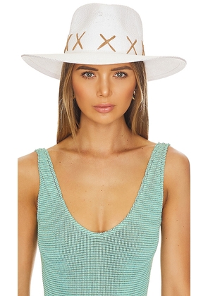 Nikki Beach Exuma Hat in White.