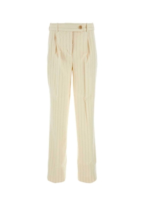 Zimmermann Pinstriped Pleated Trousers