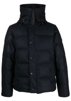 Canada Goose padded down hooded jacket - Blue