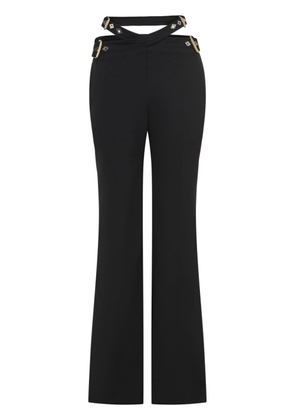 Dion Lee Constrictor bootcut trousers - Black