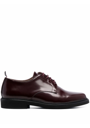 Thom Browne leather Derby shoes - Red