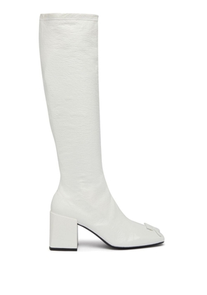 Courrèges Reedition AC square-toe boots - White