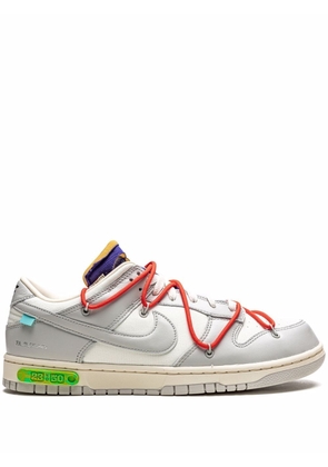 Nike X Off-White Dunk Low 'Lot 23' sneakers - Grey