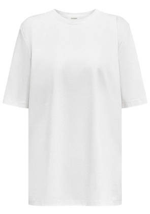 12 STOREEZ crew-neck cotton T-shirt - White