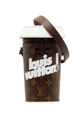 Louis Vuitton Pre-Owned 2021 Monogram Coffee Cup Pouch crossbody bag - Brown