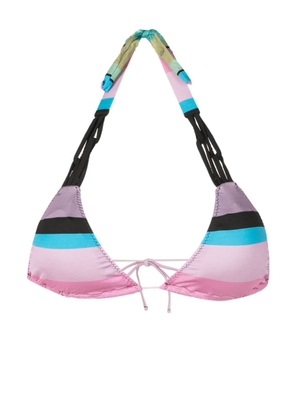 Clube Bossa Pohl striped bikini top - Multicolour