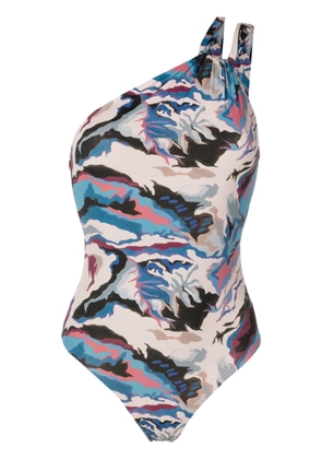 Clube Bossa Draper one-shoulder swimsuit - Multicolour