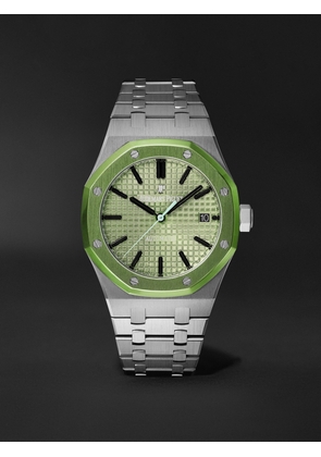 MAD - Audemars Piguet Royal Oak Automatic 37mm Stainless Steel Watch, Ref. No. MAD-MRP-RO001 - Men - Green