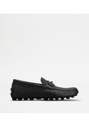 Tod's - Gommino Bubble in Leather, BLACK, 10.5 - Shoes
