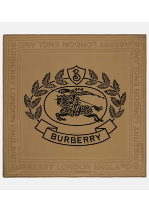 Burberry Printed silk scarf
