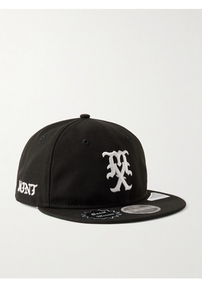 SAINT Mxxxxxx - New Era Logo-Embroidered Twill Baseball Cap - Men - Black