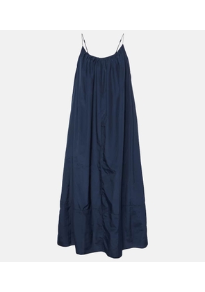 Faithfull Seine silk and cotton maxi dress