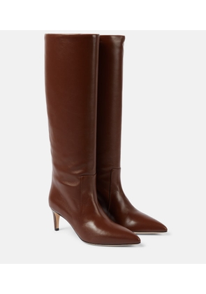 Paris Texas Stiletto 60 leather knee-high boots