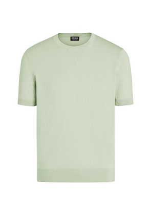 Zegna Premium Cotton Knit T-Shirt