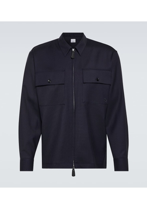 Burberry Parnel embroidered wool shirt