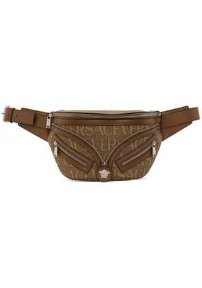 Versace Brown Repeat Pouch