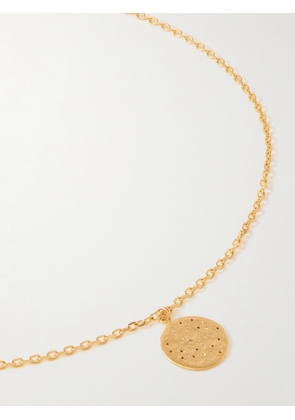 Mikia - Polaris Gold-Plated Diamond Pendant Necklace - Men - Gold