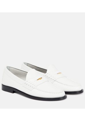 Burberry Leather penny loafers