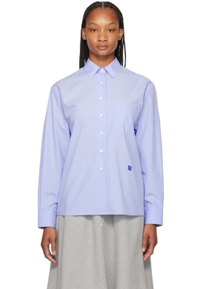 ADER error Blue Significant TRS Tag Shirt