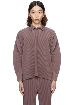 HOMME PLISSÉ ISSEY MIYAKE Purple Monthly Color January Polo