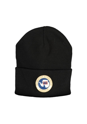 Napapijri Black Acrylic Hats & Cap