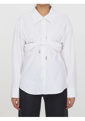 Alexander Wang Ruched White Shirt