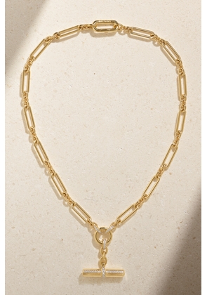 David Yurman - Lexington E/w 18-karat Gold Diamond Necklace - One size