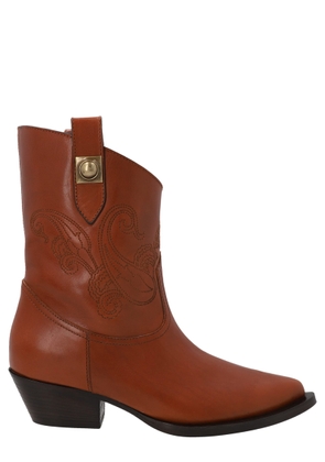 Etro Texan Ankle Boots
