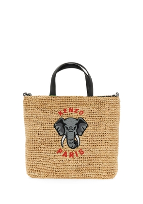 Kenzo Elephant Print Tote Bag