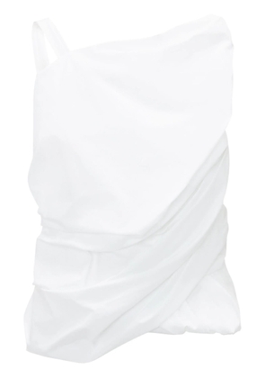 J.w. Anderson White Twisted Cotton Vest Top