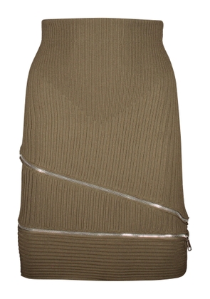 Andreādamo Knitted Mini Skirt