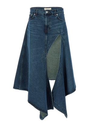 Y/project Evergreen Cut Out Denim Skirt