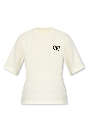 Off-White T-Shirt With Logo
