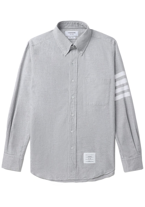 Thom Browne long-sleeve chambray shirt - Grey